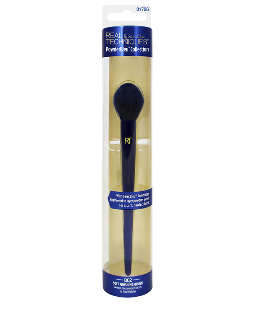 Real techniques powderbleu deals b02 soft finishing brush