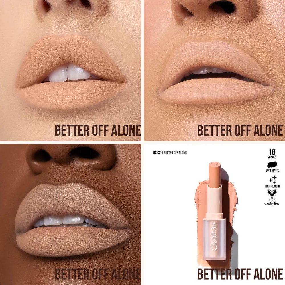 Nude X Soft Matte Lipstick- 18 colors