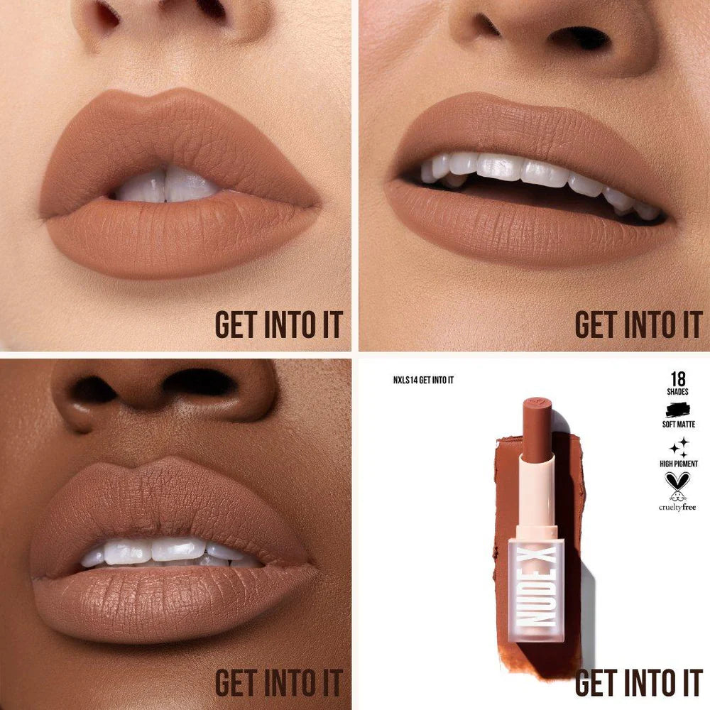 Nude X Soft Matte Lipstick- 18 colors