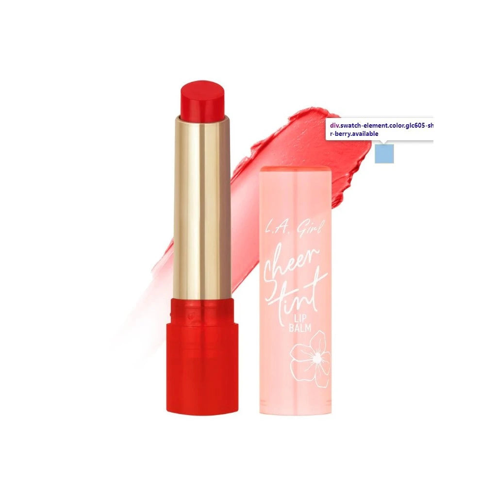 Sheer Tint Lip Balm - 6 color