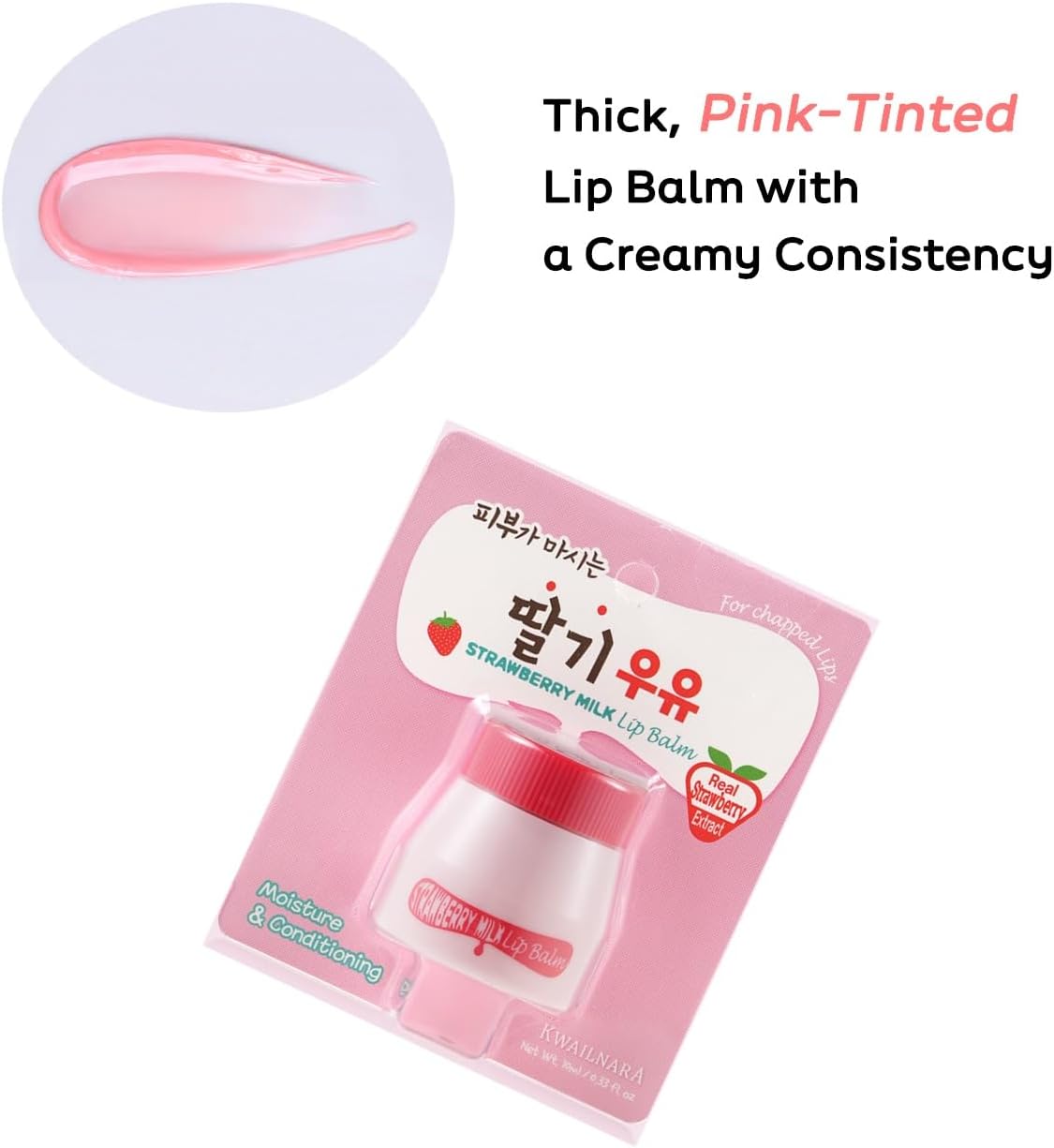 Strawberry Milk Lip Balm 10g