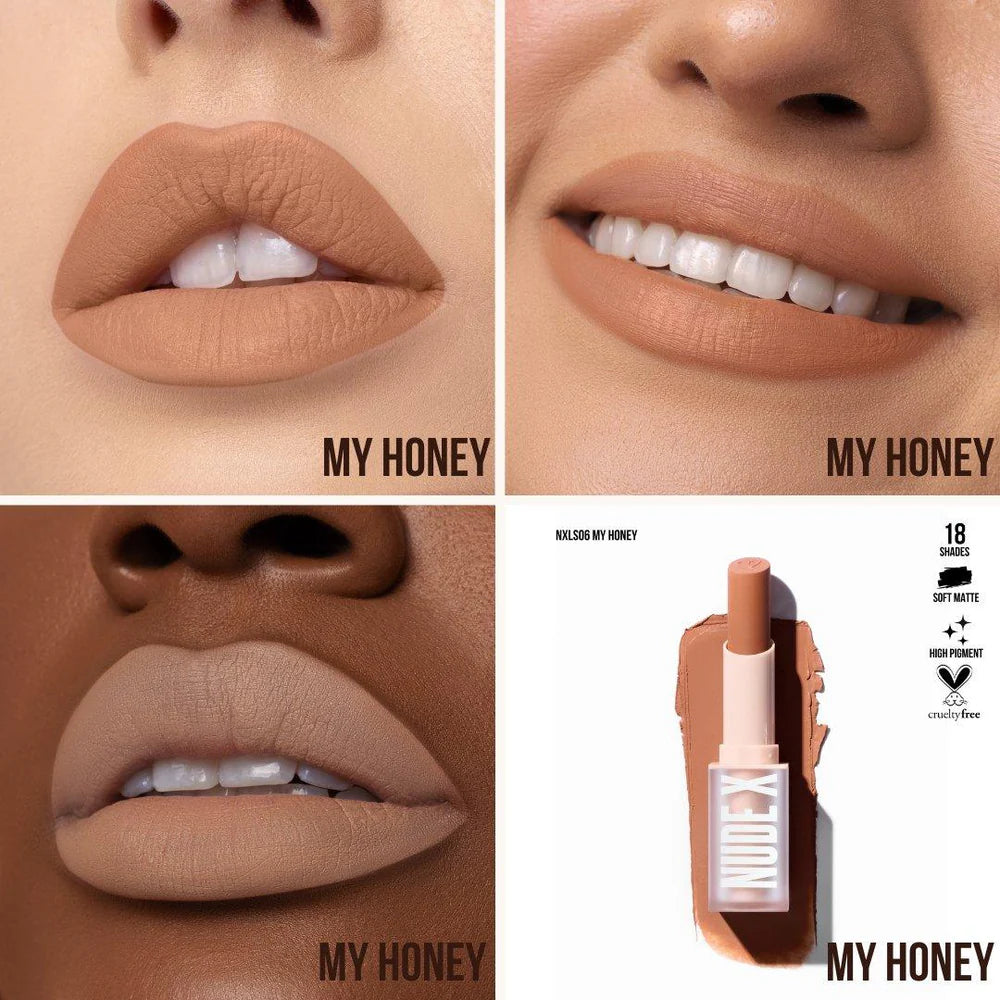 Nude X Soft Matte Lipstick- 18 colors