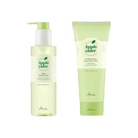 Apple Cider Cleansing Oil 200ml + Cleansing Foam 50ml