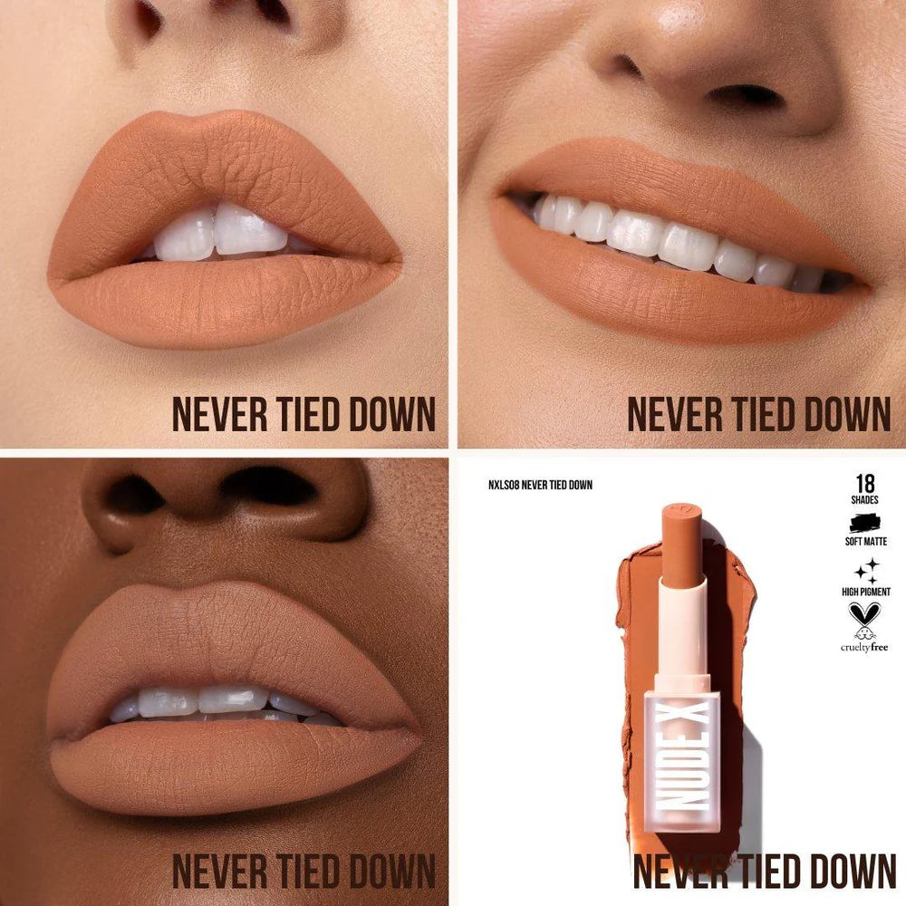 Nude X Soft Matte Lipstick- 18 colors