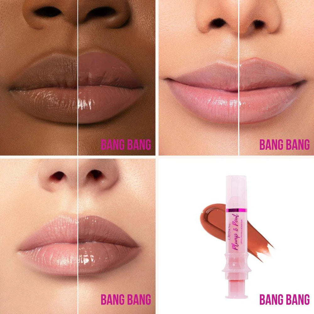 Plump & Pout Lip Plumping Booster Gloss- 8 colors