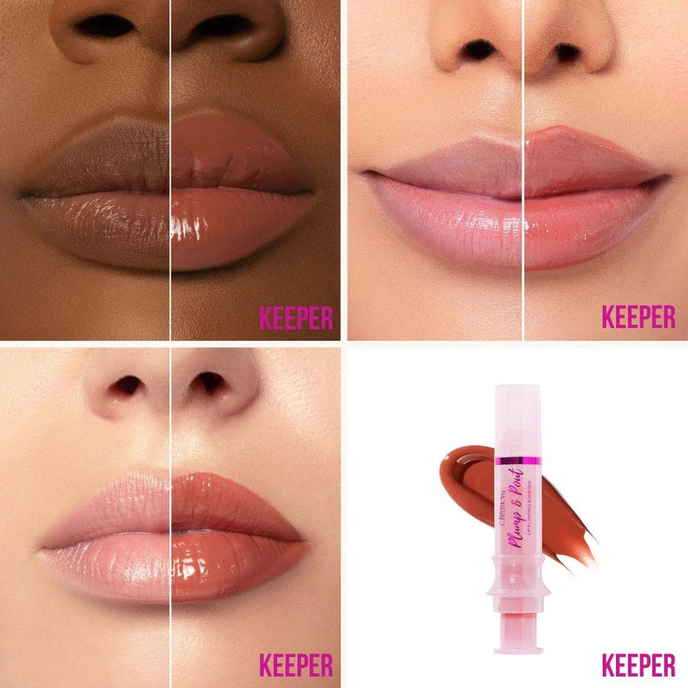 Plump & Pout Lip Plumping Booster Gloss- 8 colors